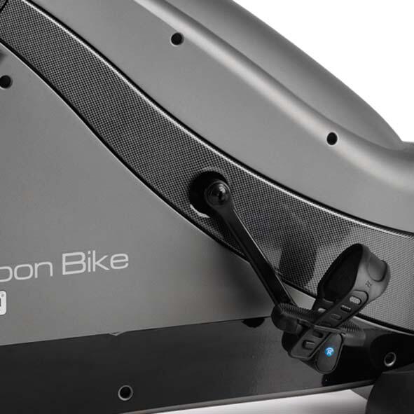 Segunda vida - Bicicleta ergométrica H8705TFT CARBON BIKE TFT - Muito bom estado