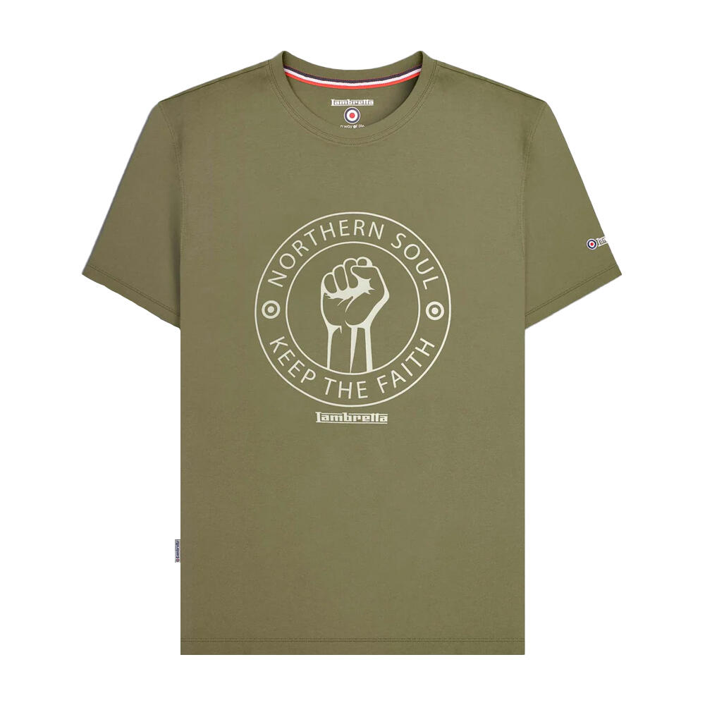 Lambretta Mens Northern Soul T-Shirt