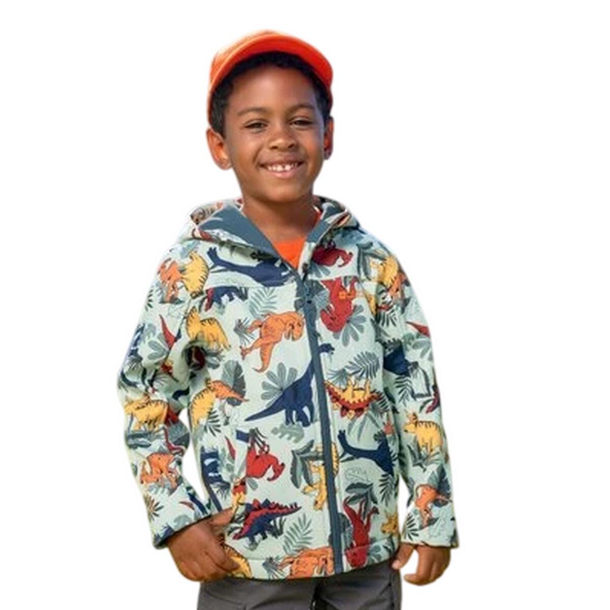 Mountain Warehouse Childrens/Kids Exodus Printed Softshell Water Resistant