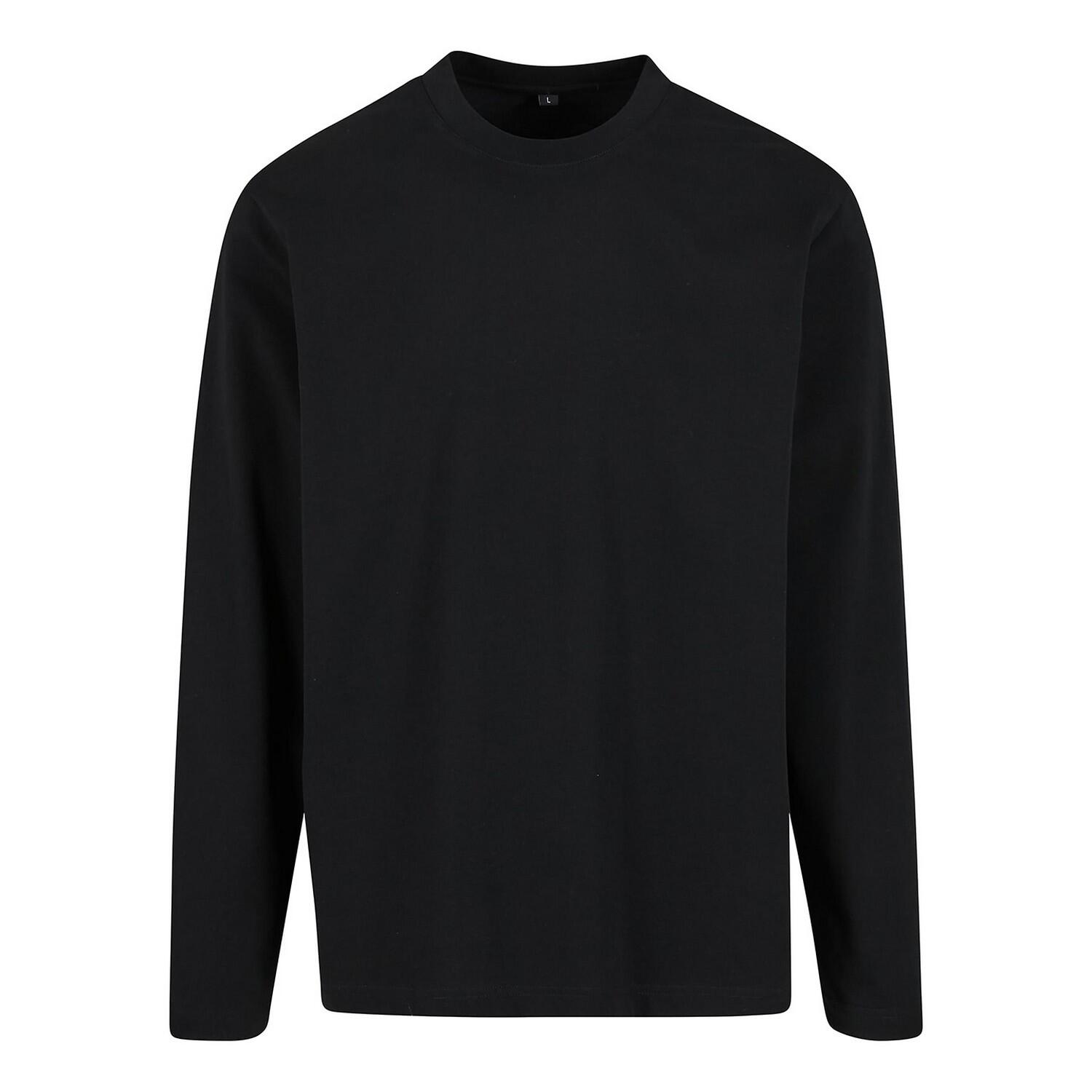 Build Your Brand Mens Sorona Loose Long-Sleeved T-Shirt
