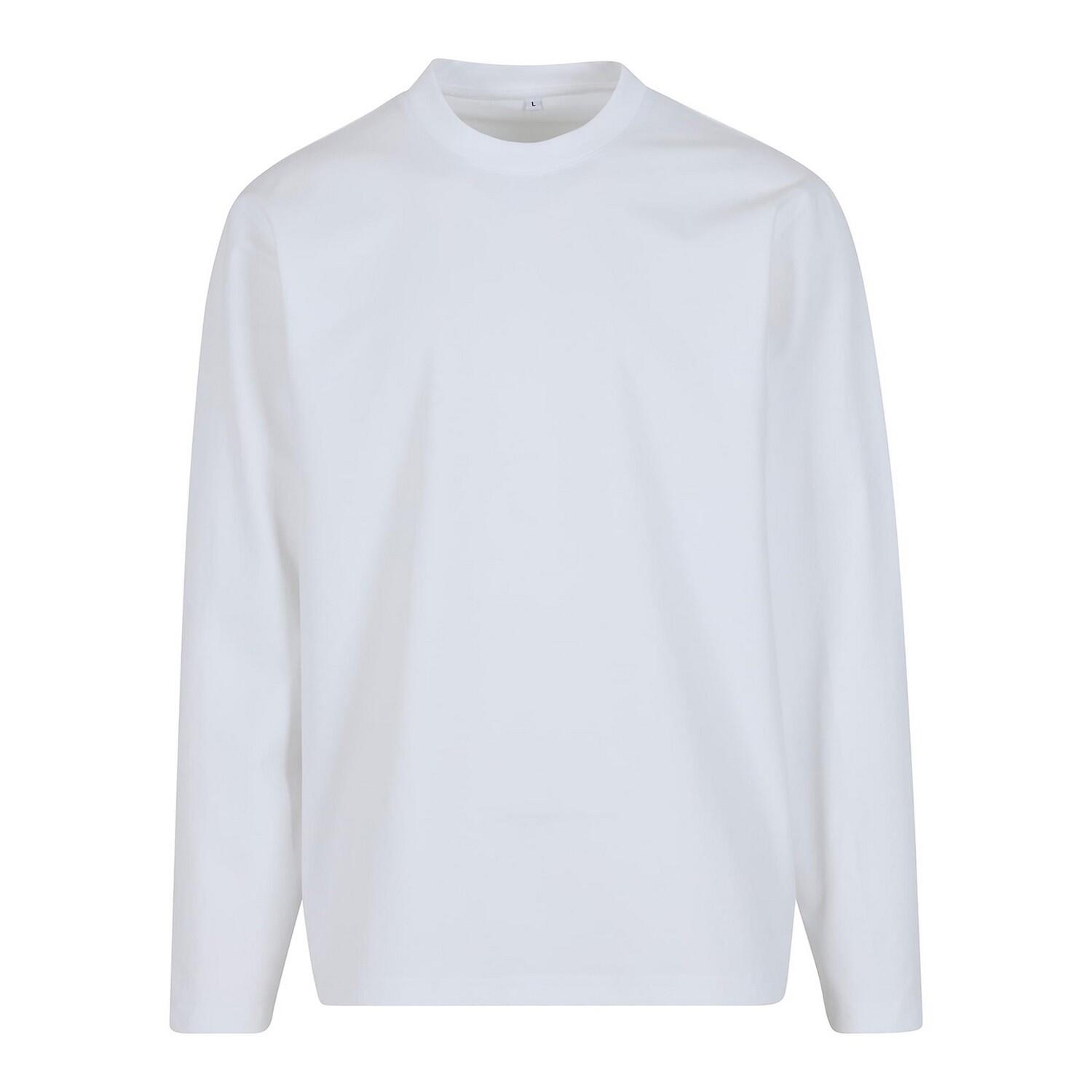 Build Your Brand Mens Sorona Loose Long-Sleeved T-Shirt