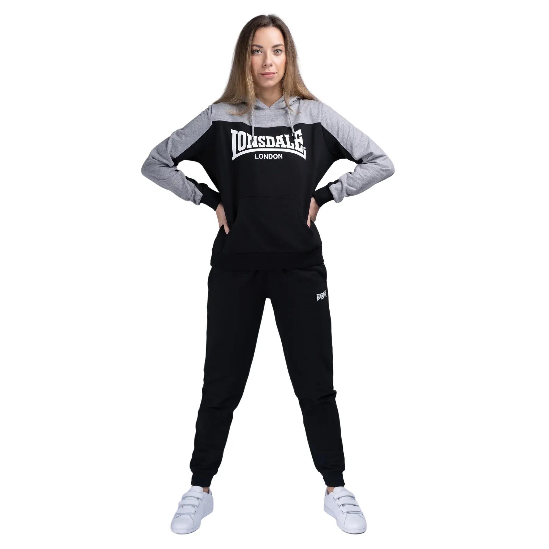 Sudadera con capucha para mujer Lonsdale Lurgan 3/7