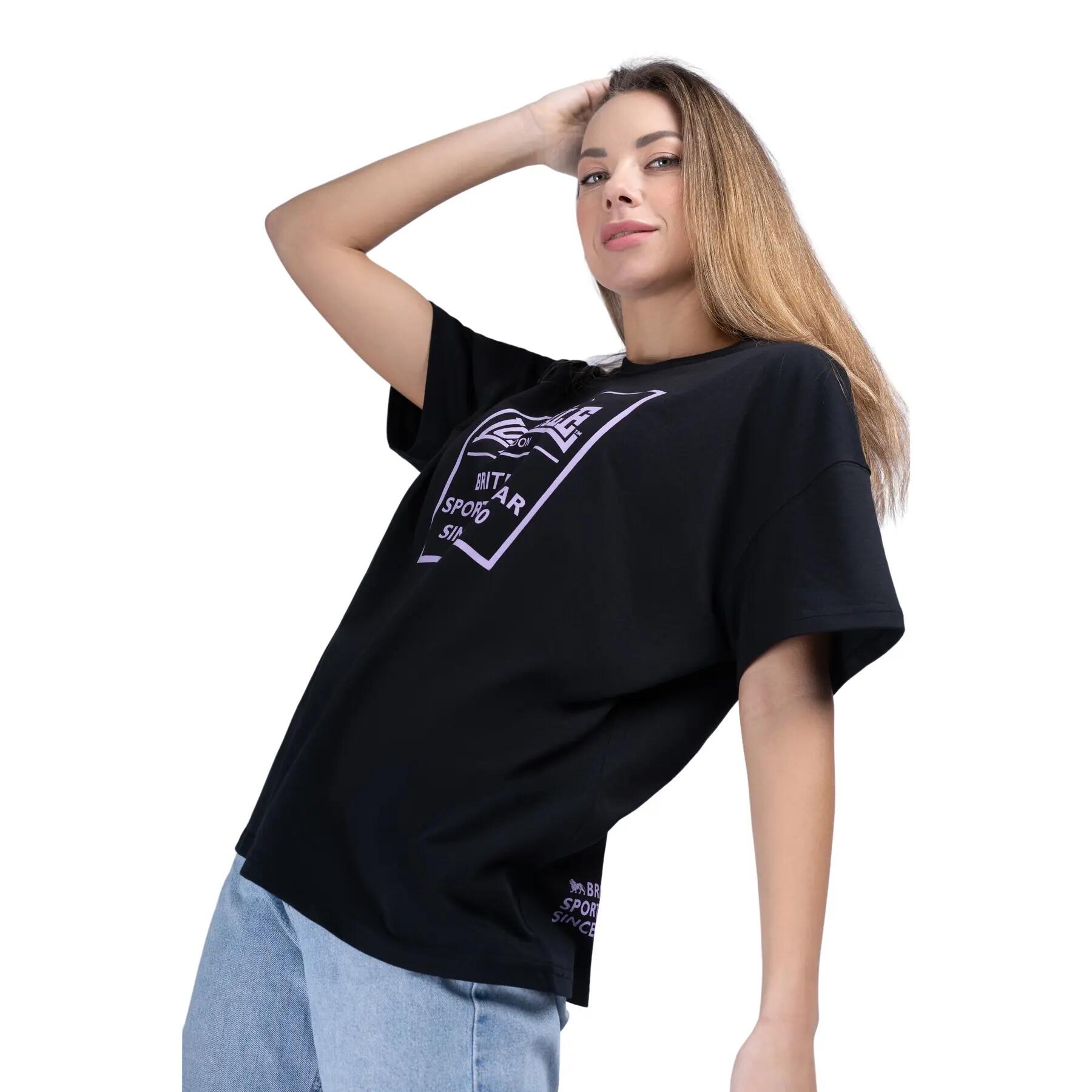 Camiseta oversize de mujer Lonsdale Ramscraigs 4/7