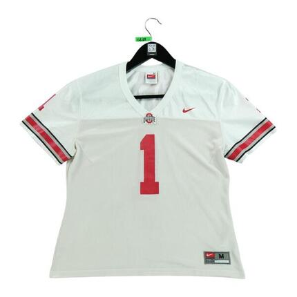 Reconditionné - Maillot Femme NCAA Ohio State Blanc - Très Bon État