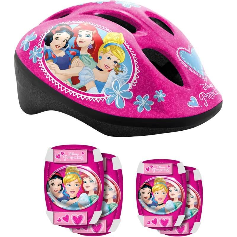 Set protectie pentru copii, casca cu marime reglabila, genunchiere si cotiere, m