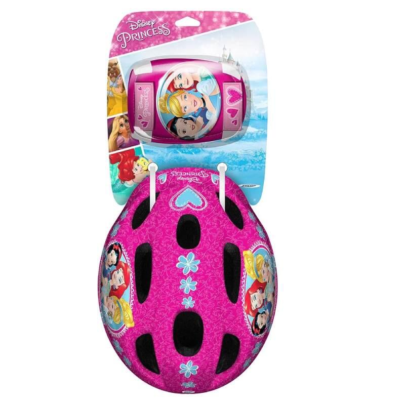 Set protectie pentru copii, casca cu marime reglabila, genunchiere si cotiere, m