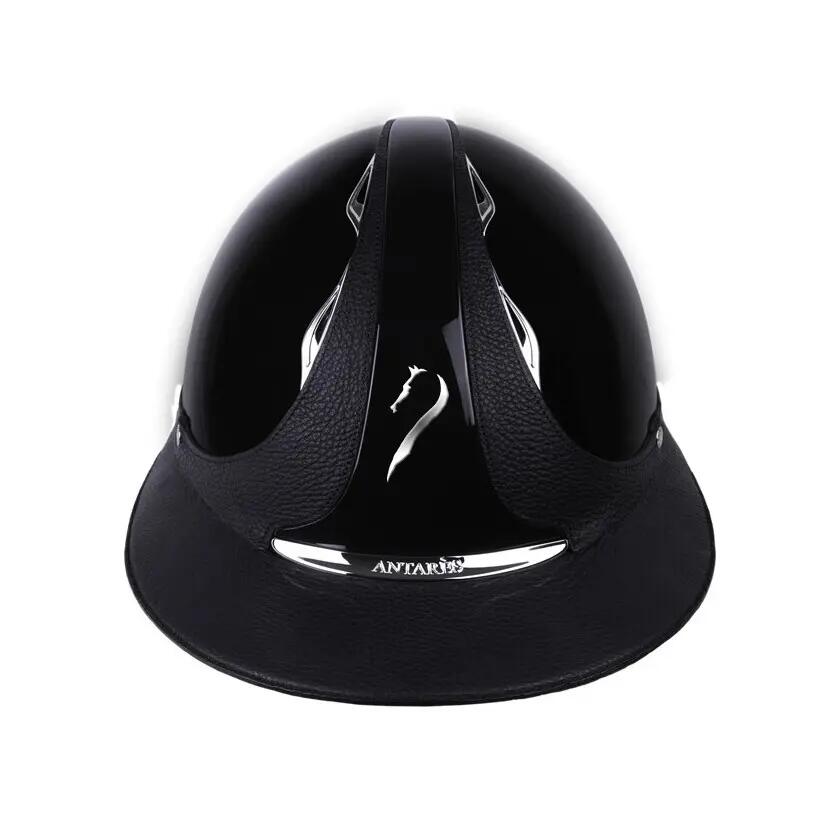Casco de equitación clásico brillante para mujer Antarès Shagreen Premium Eclips 2/5