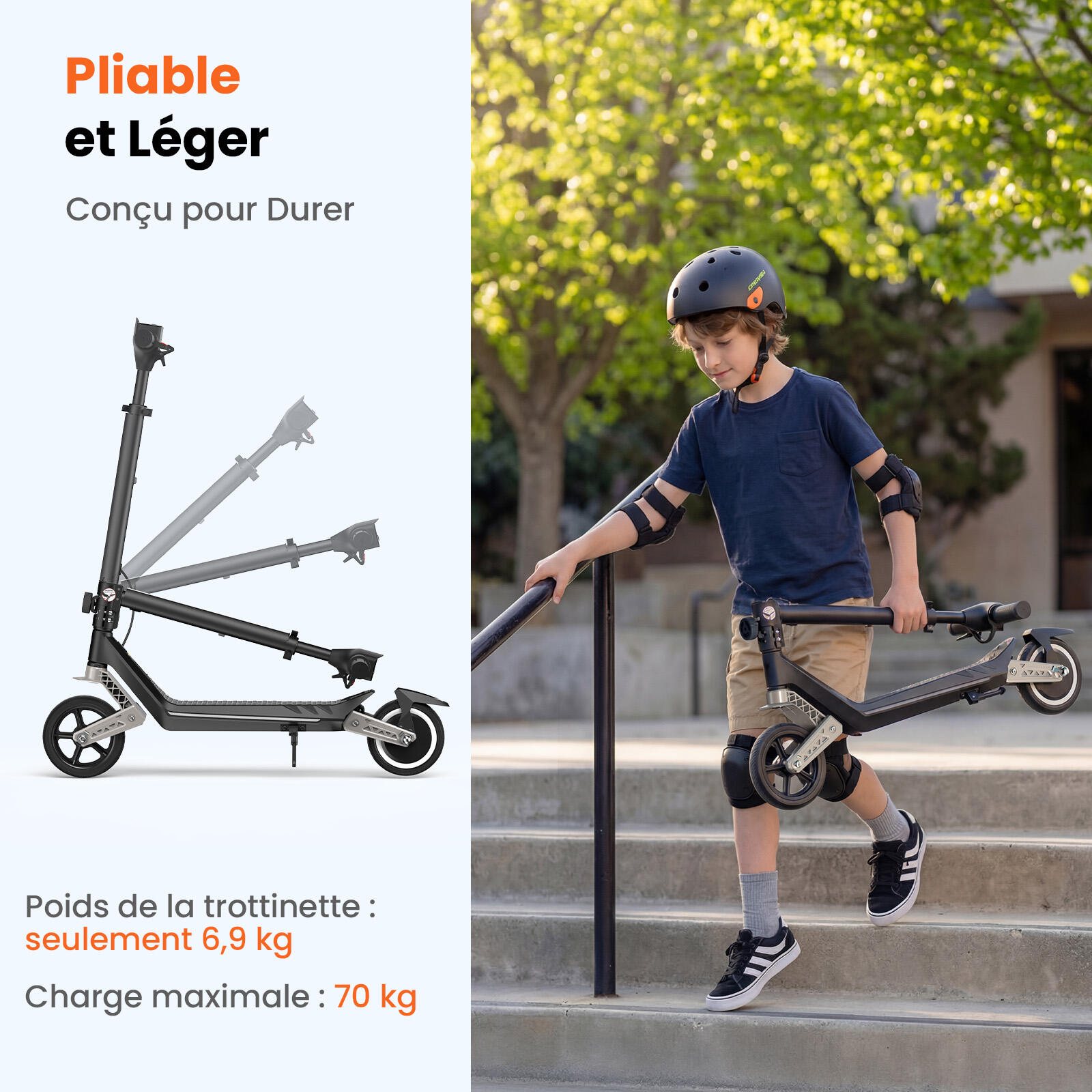 Trottinettes électriques pour enfants 3/7