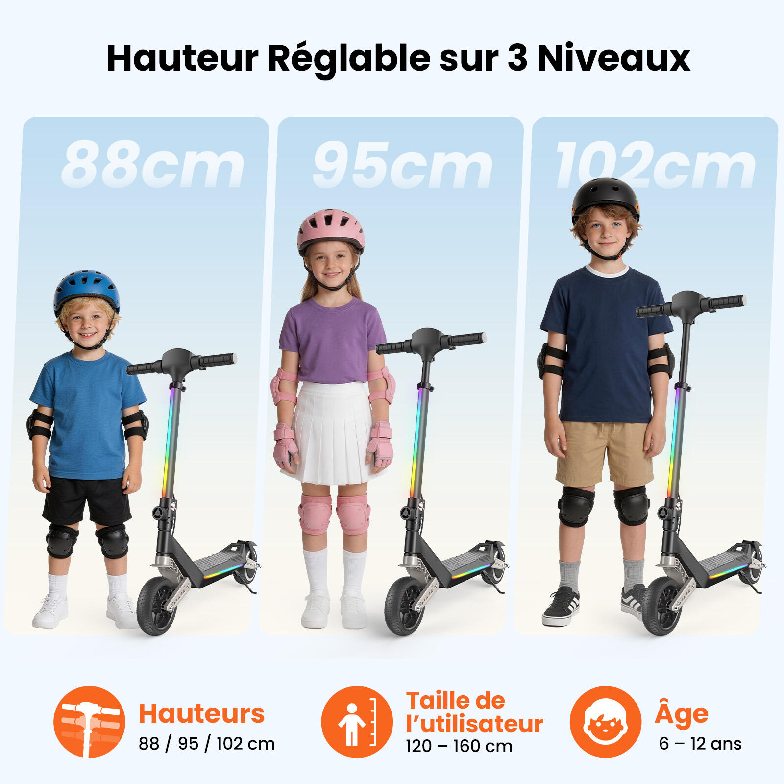 Trottinettes électriques pour enfants 6/7