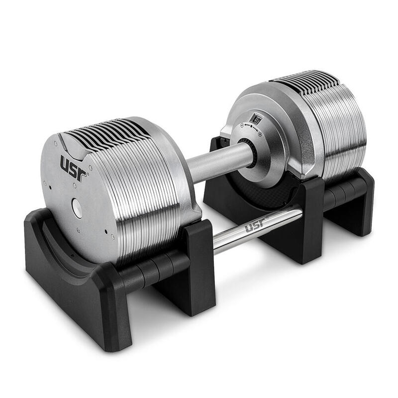 USR ADK41 2x41 Kg Ayarlanabilir Dambıl + Stand Set
