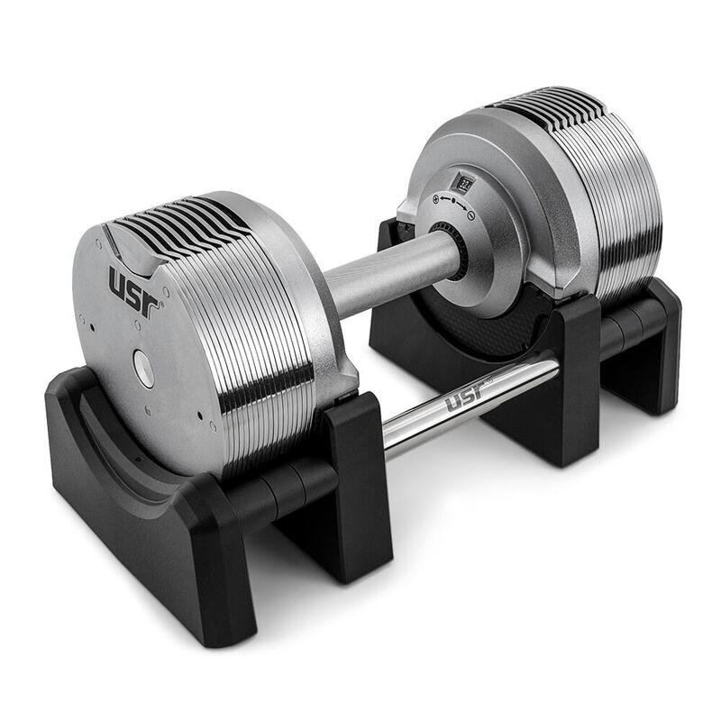 USR ADK32 2x32 Kg Ayarlanabilir Dambıl + Stand Set