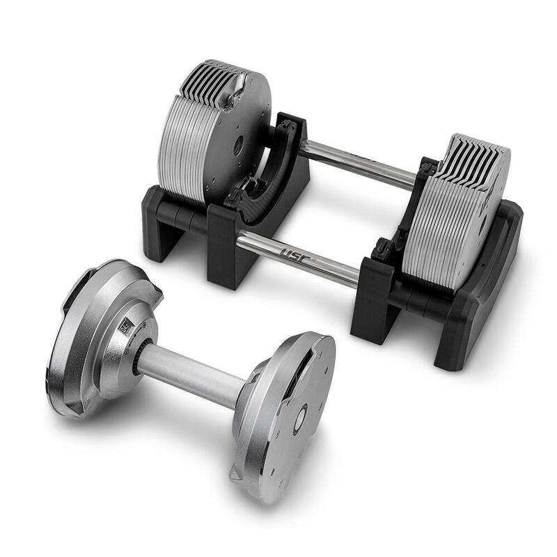 USR ADK32 2x32 Kg Ayarlanabilir Dambıl + Stand Set