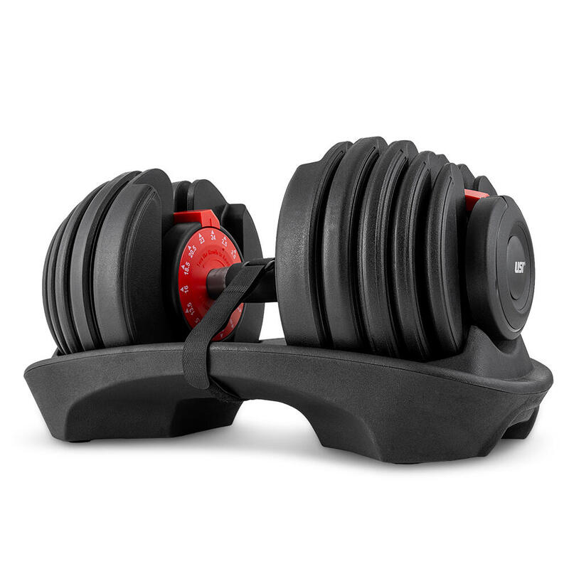 USR ADX243 2x24 Kg Ayarlanabilir Dambıl + Stand Set