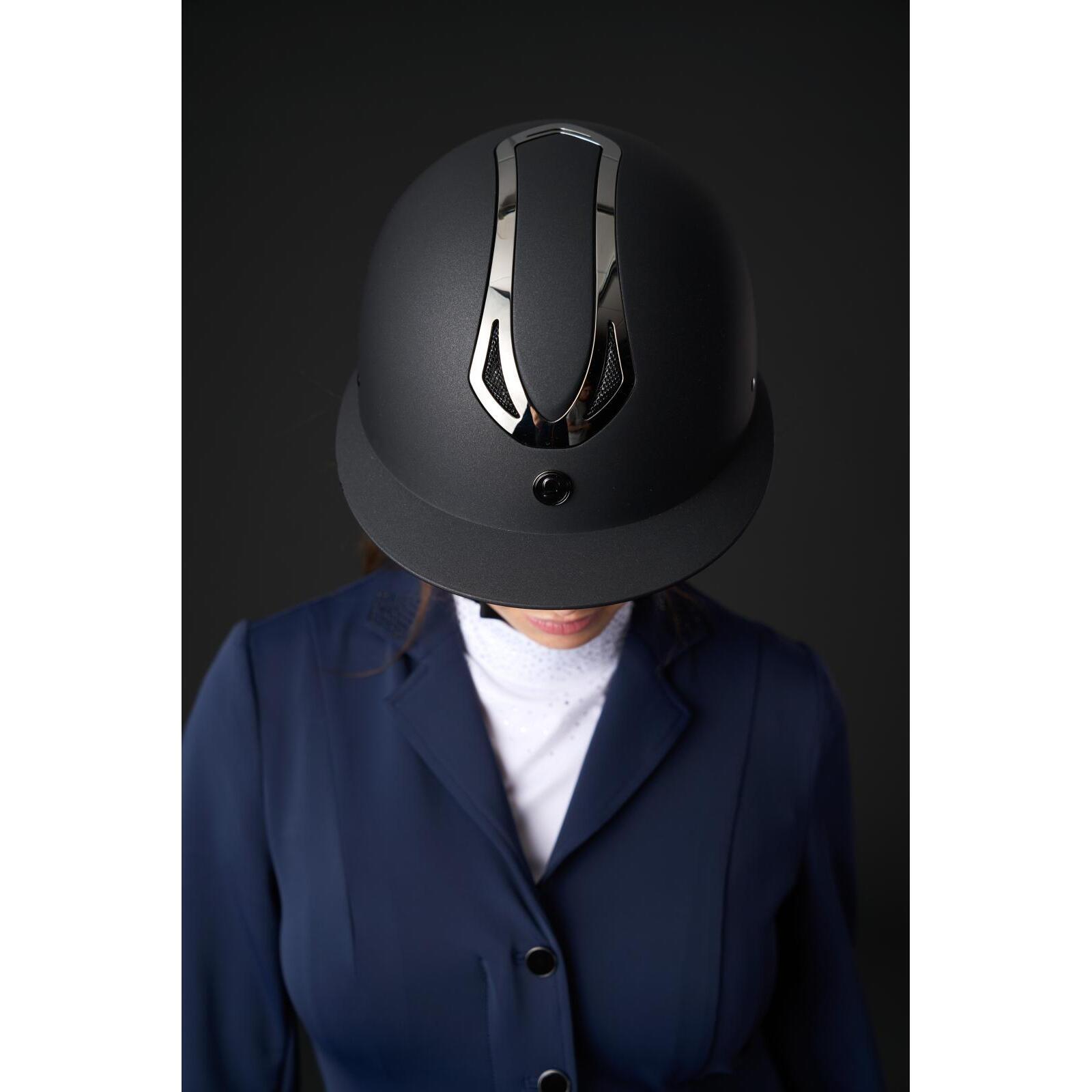 Damski kask jeździecki Equipage Titan Ridehelmet 3/3