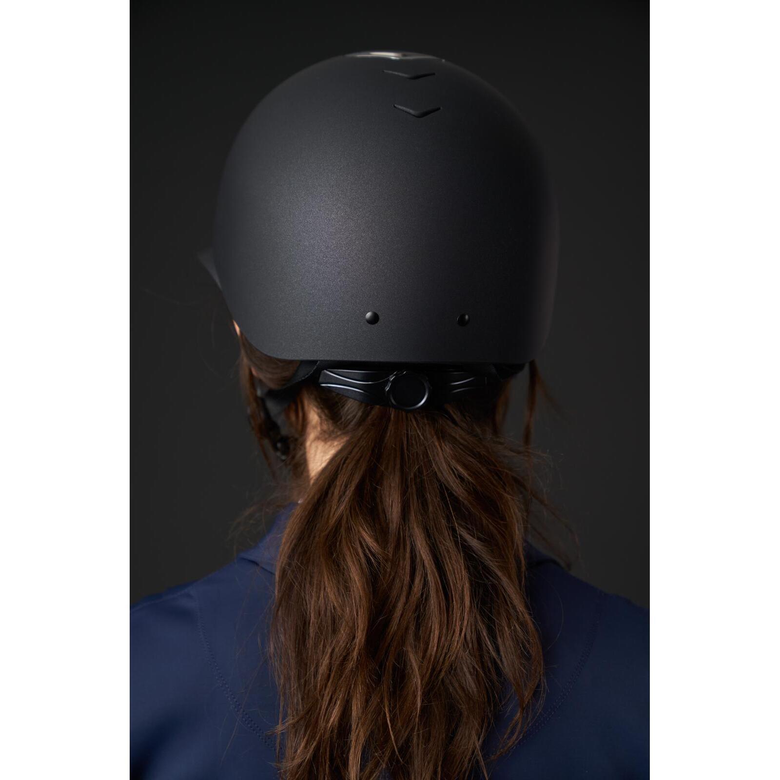 Damski kask jeździecki Equipage Titan Ridehelmet 2/3