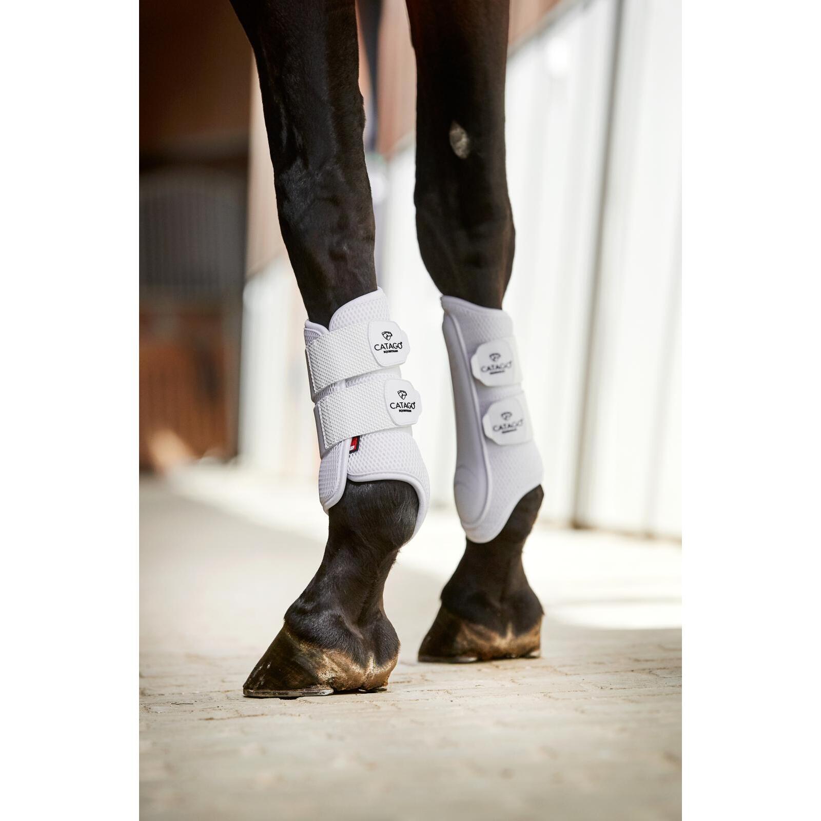 Polainas delanteras cerradas para caballos Catago FIR-Tech 2/3