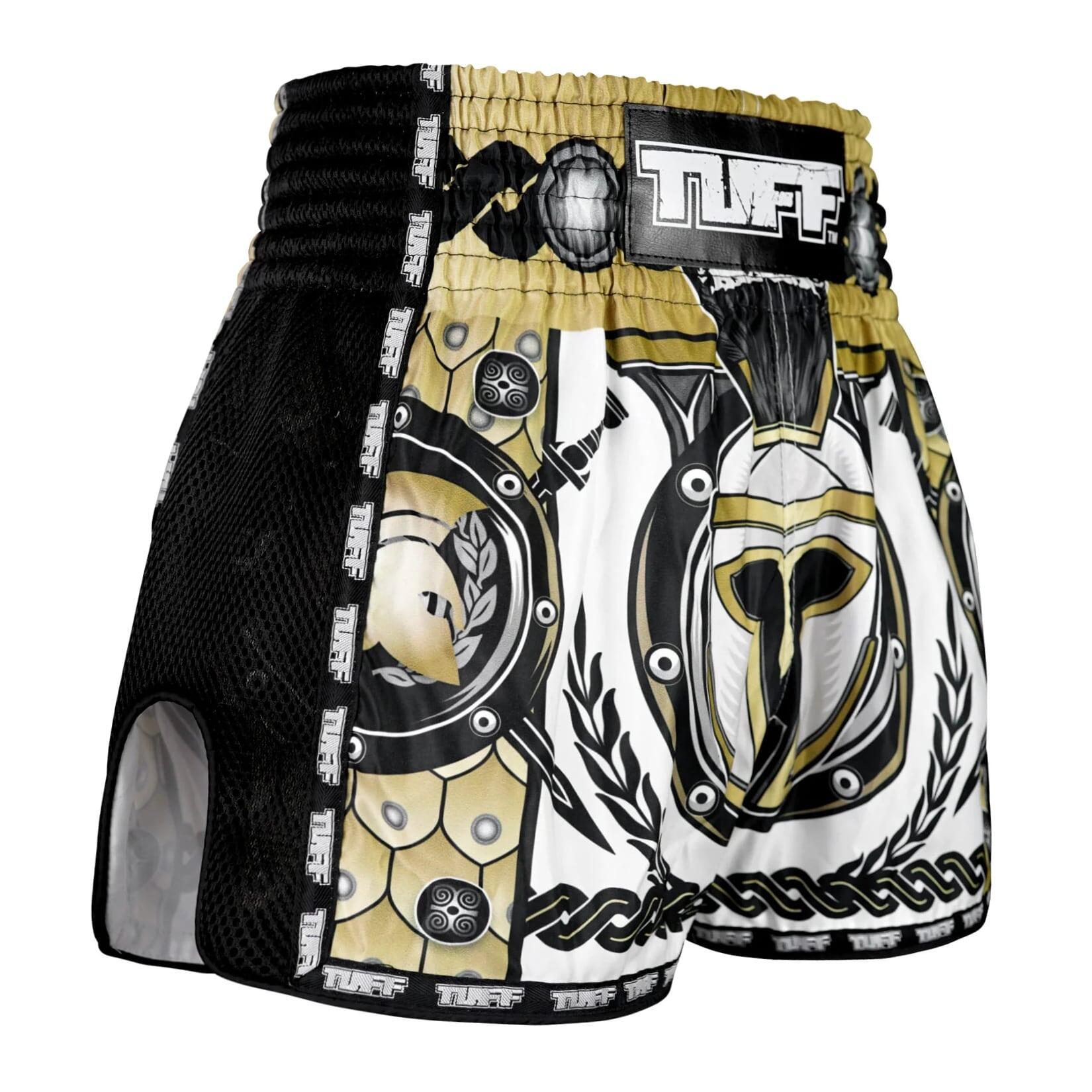 Spodenki treningowe TUFF Golden Gladiator in White 4/6