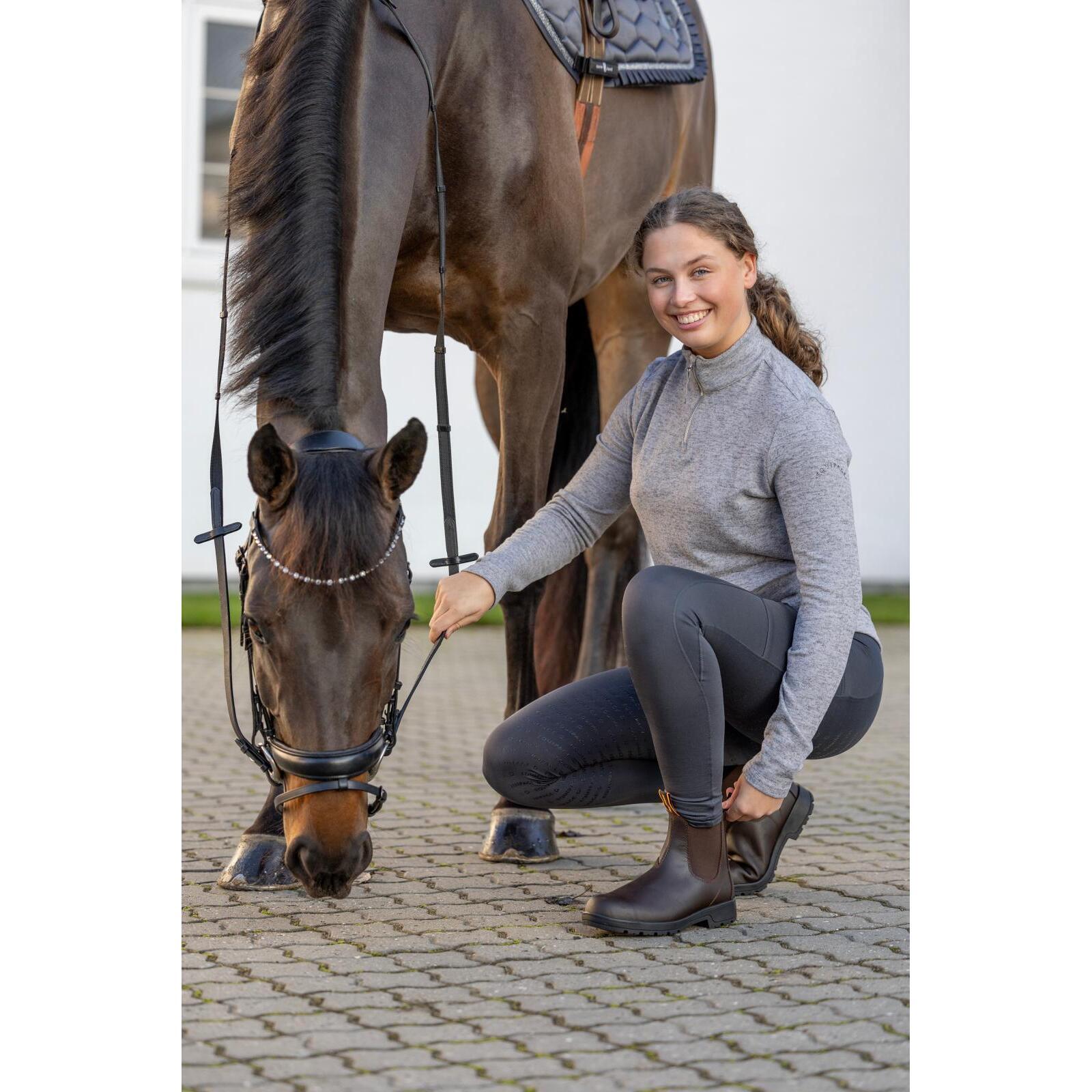 Reitleggings full grip Damen Equipage Vanda 4/5
