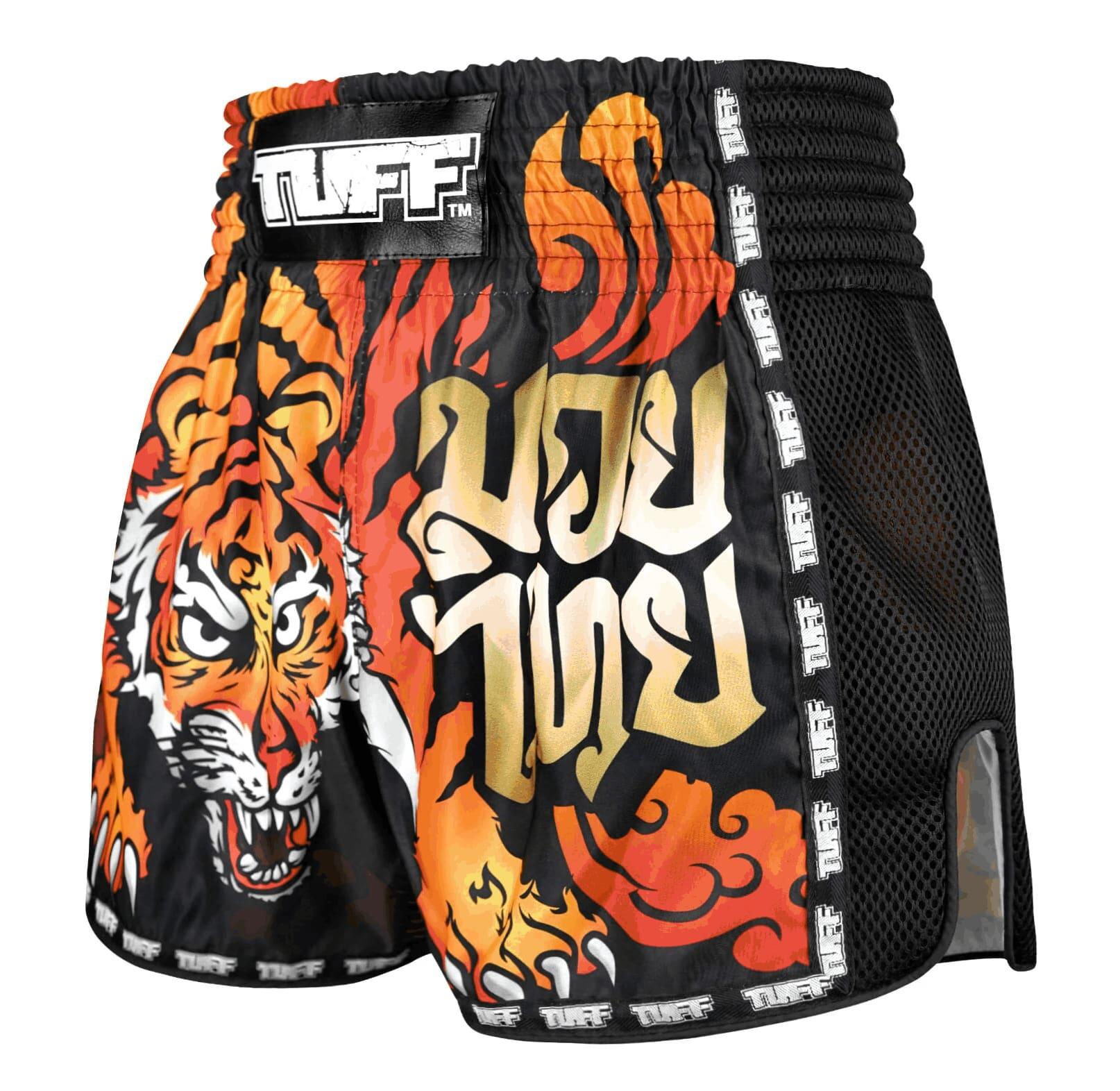 Spodenki treningowe TUFF Black Furious Tiger 2/6