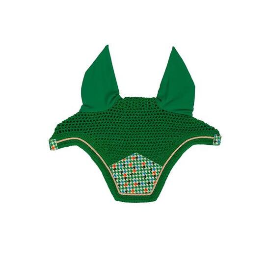 Bonnet anti-mouches pour cheval en vélours Kentucky Horsewear Fly Veil Wellingto