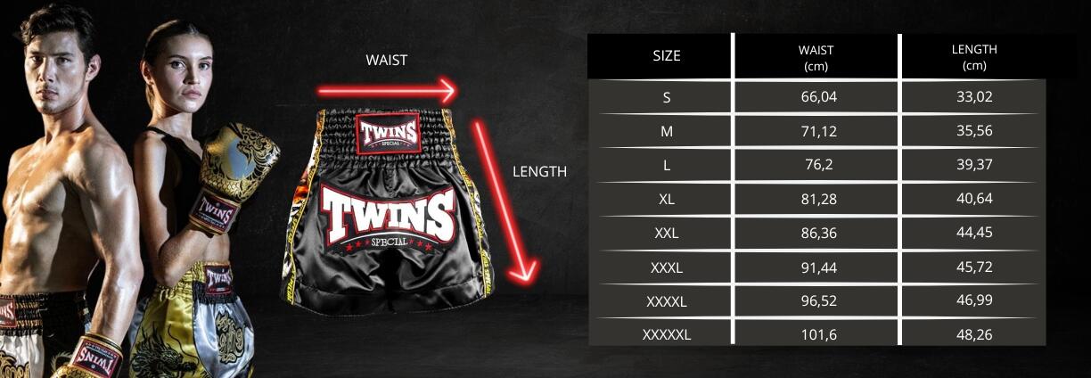 Spodenki treningowe Twins Special Candy - Muay Thai 4/4