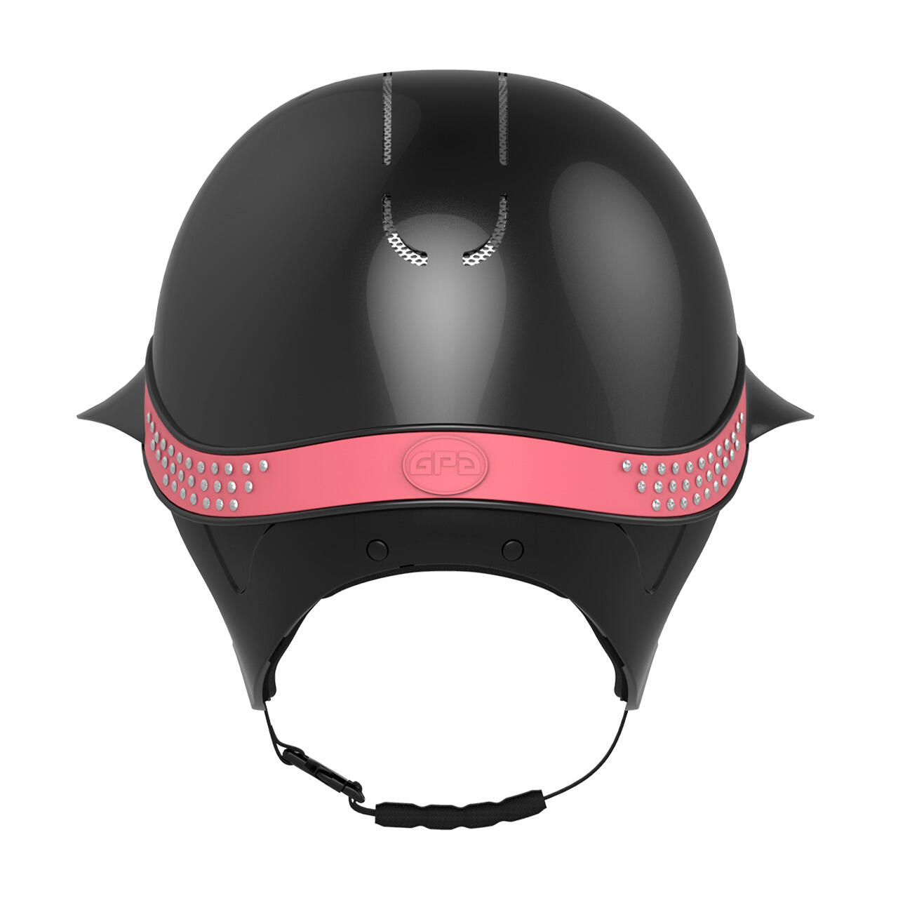 Casque d'équitation avec strass GPA Global First Lady TLS Shiny 3/4