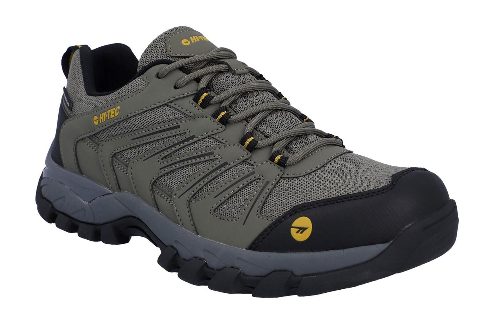 HI-TEC Hi-Tec Wandelschoen Campana laag Waterproof - Heren - Groen Veterschoenen 2/7