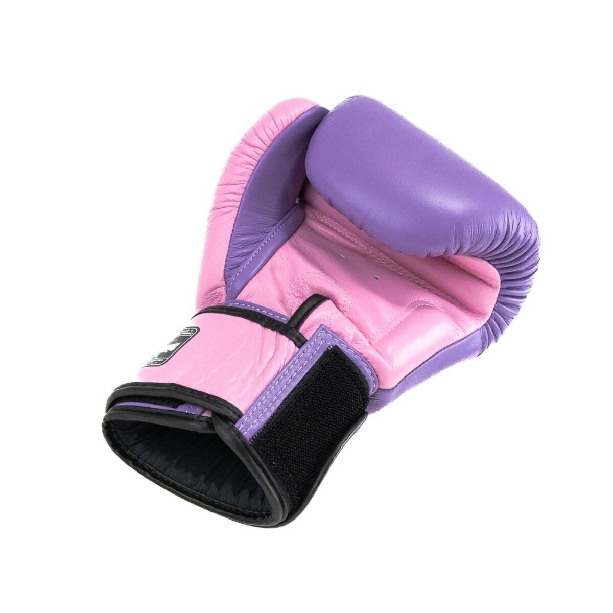 Gants de boxe Twins BGVL3 2T Violet Rose – 14oz 3/5