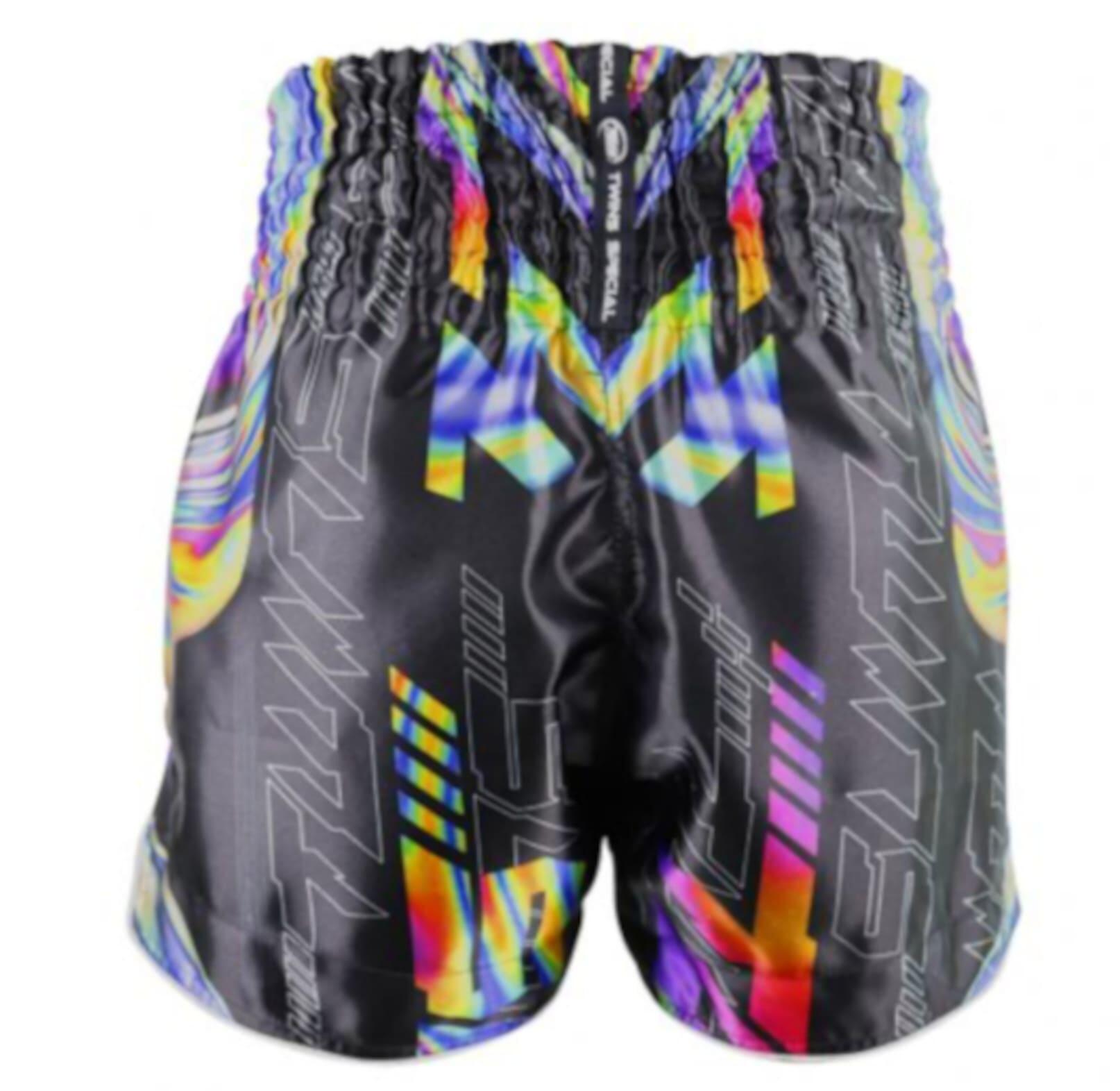 Spodenki treningowe Twins Special Aurora - Muay Thai L 3/4