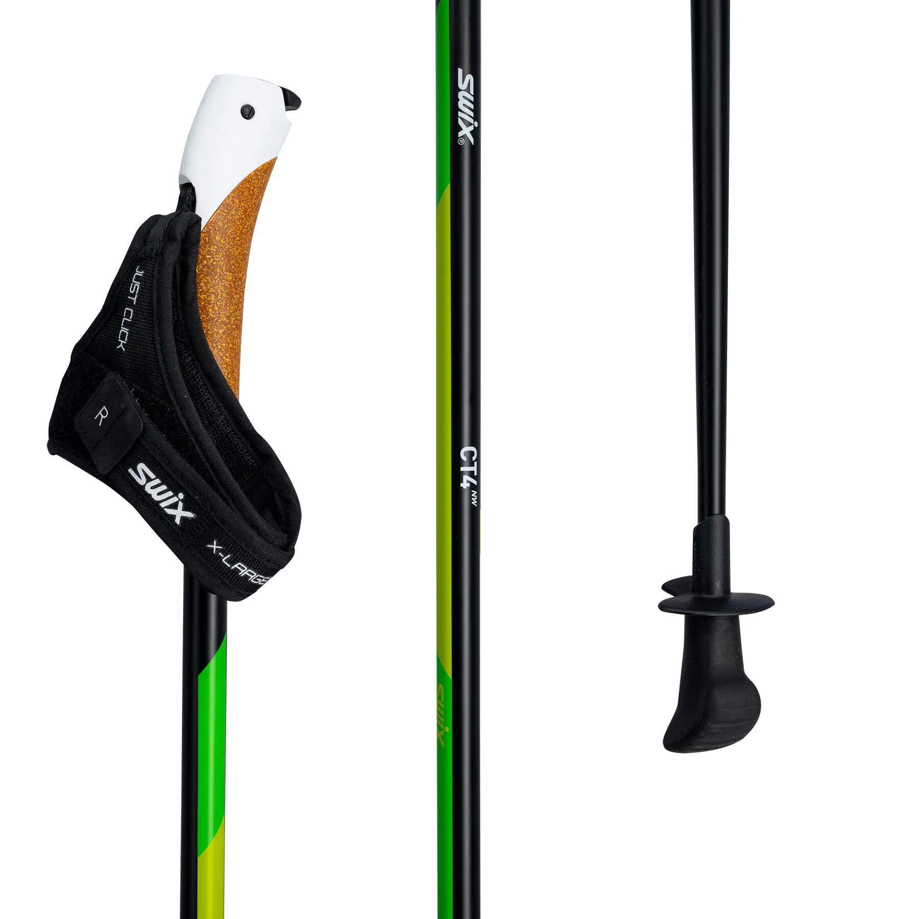 Bâton de marche nordique Swix CT4 PCU Just Click Liege Synthe 2/2