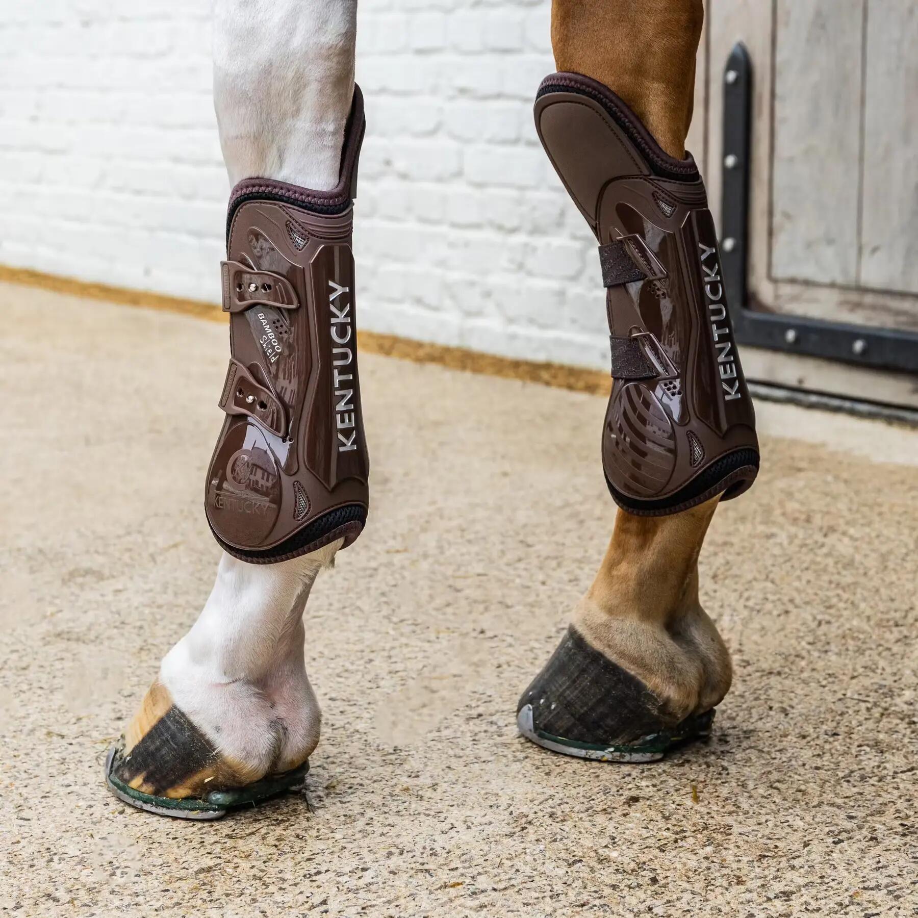 Closed front gaiters for horses with knee protection Kentucky Horsewear 4/5