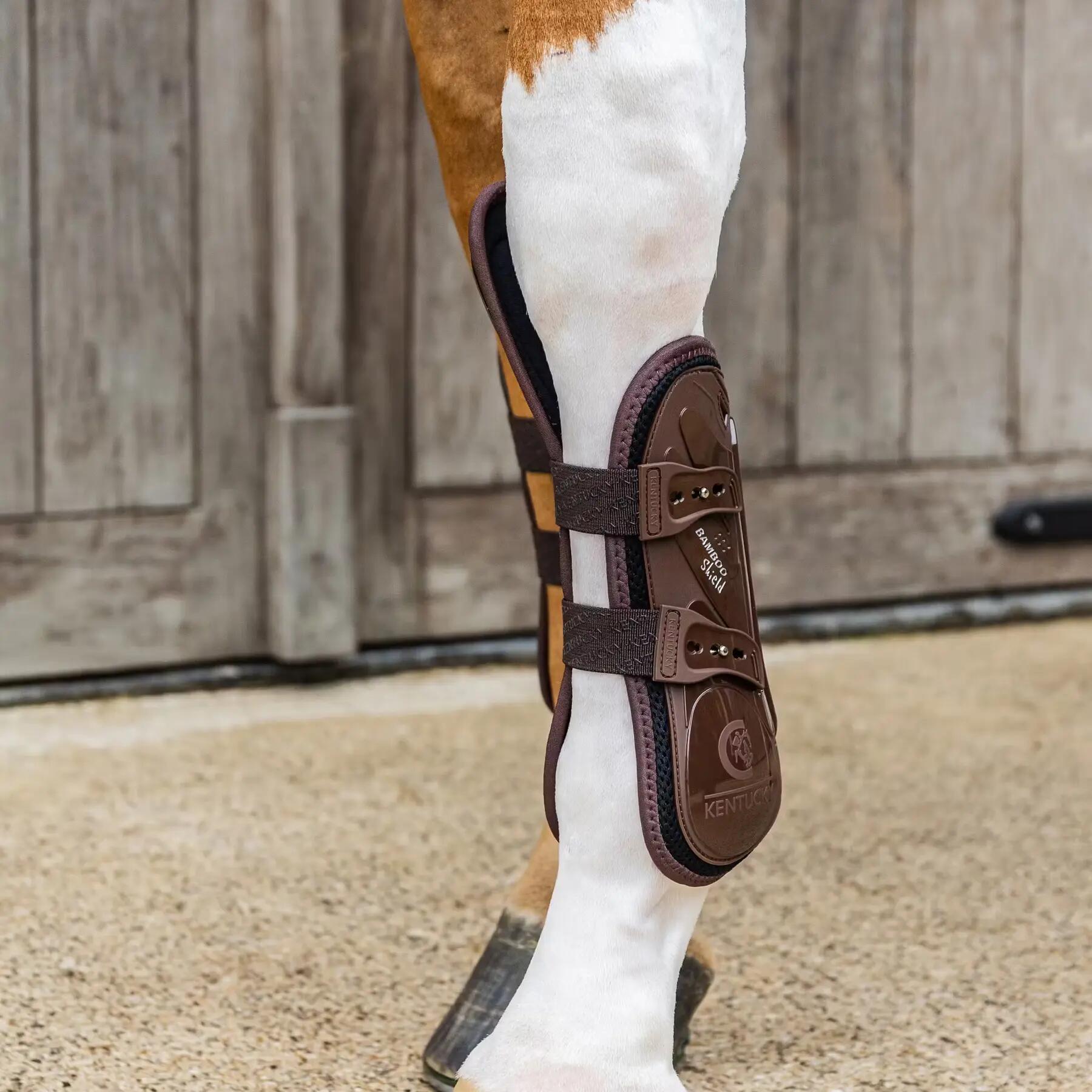 Closed front gaiters for horses with knee protection Kentucky Horsewear 3/5