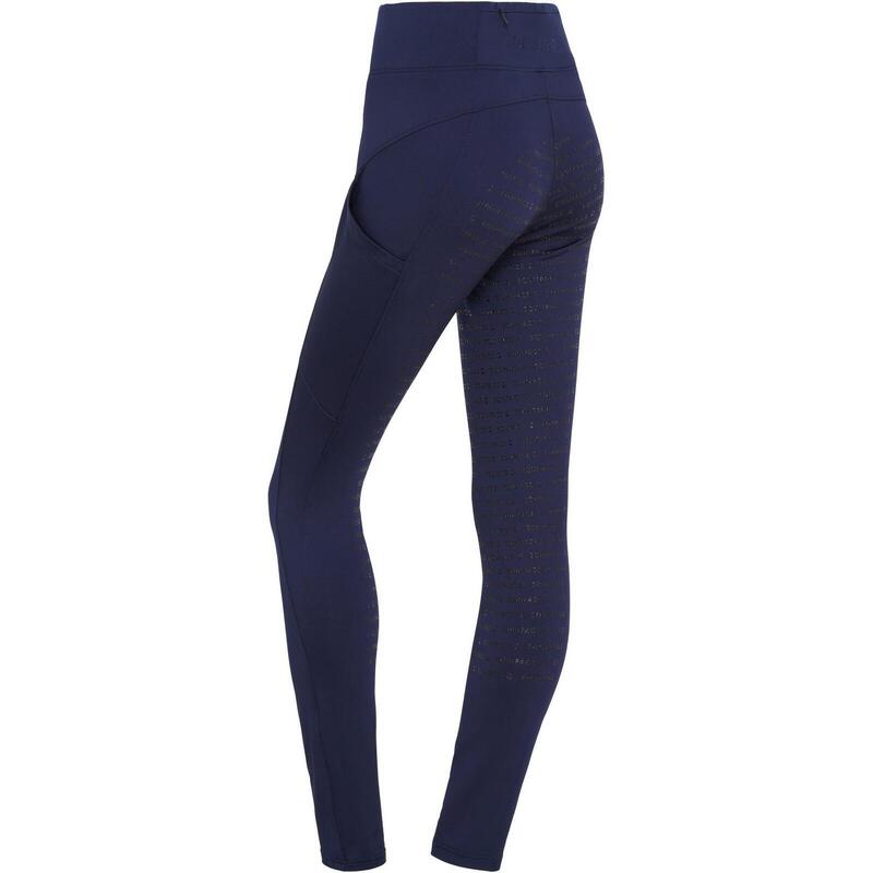 Legging echitație Equipage Vanda cu prindere totală pentru femei
