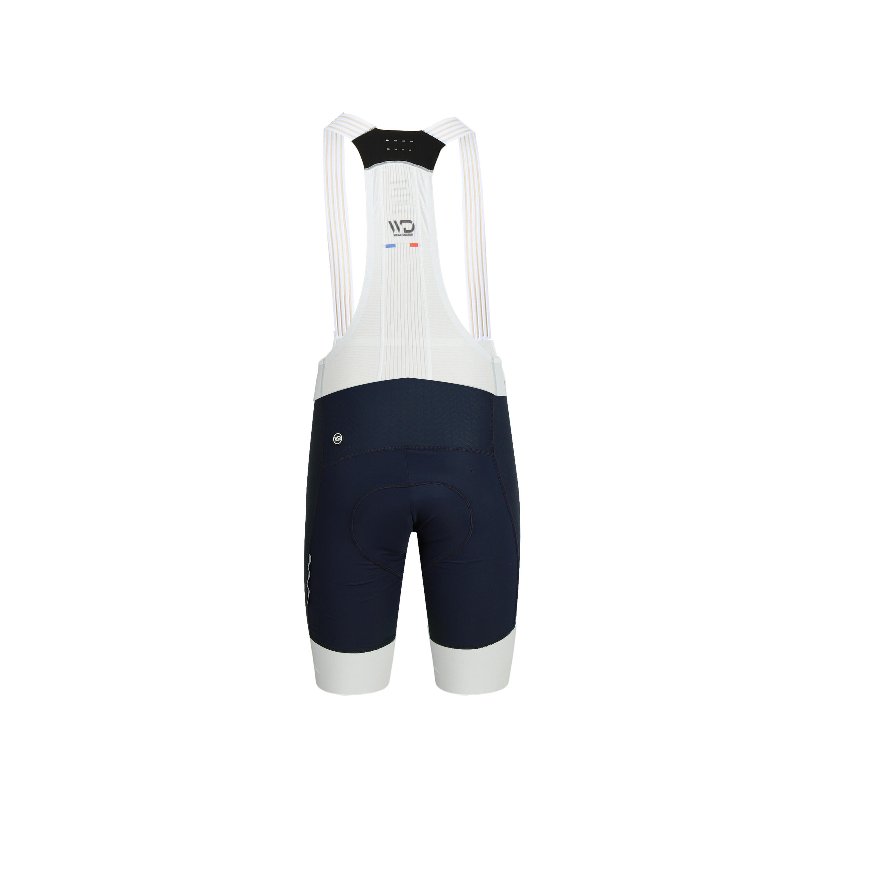 DRAFT fietsbroek voor heren, blauw/wit 2/7