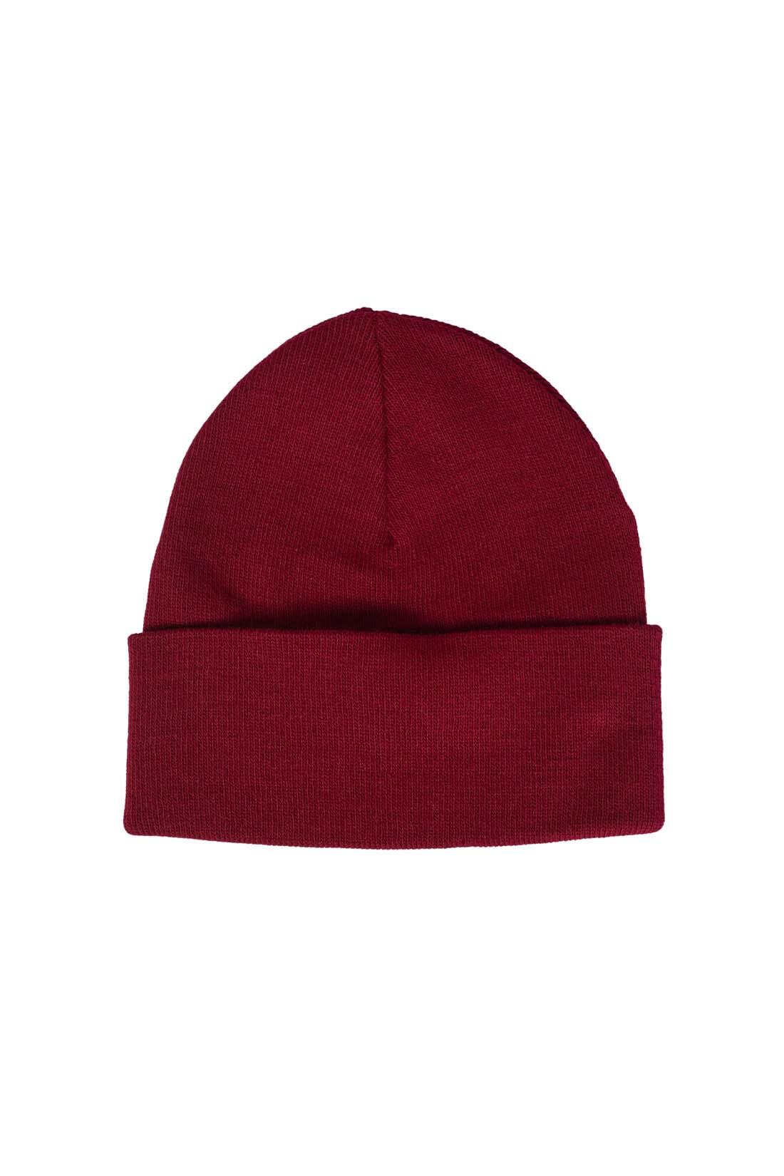 Chapeau d'extérieur homme - Batwing brodé rouge 4/4