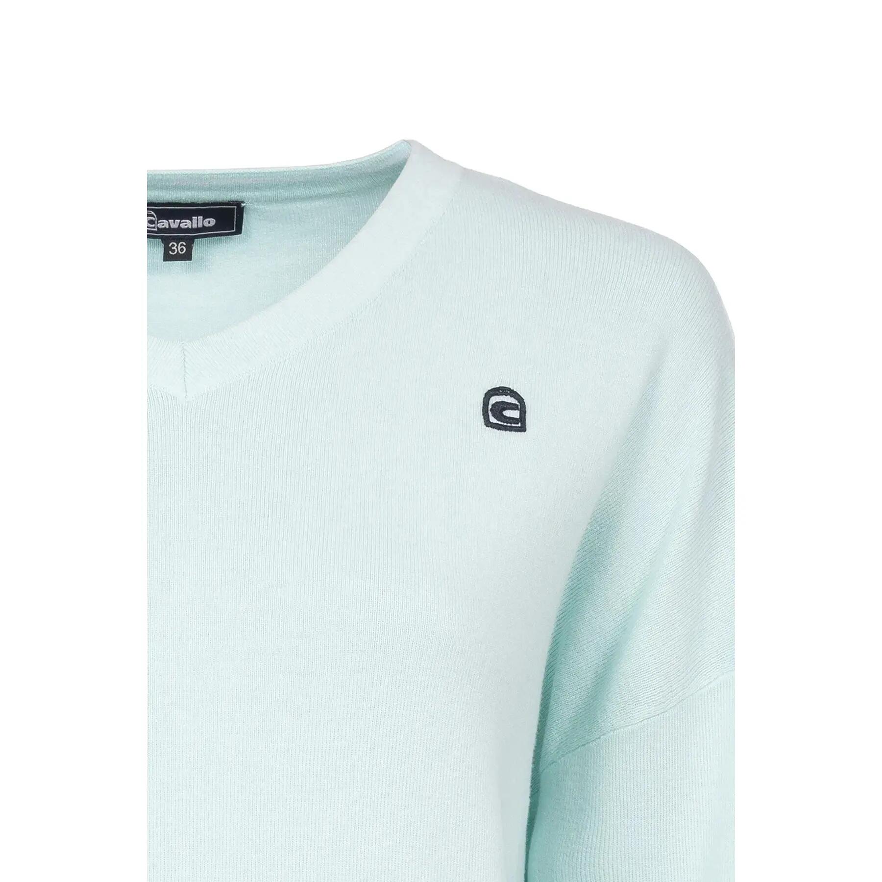 Damen V-Ausschnitt Pulli Cavallo Briny 4/5