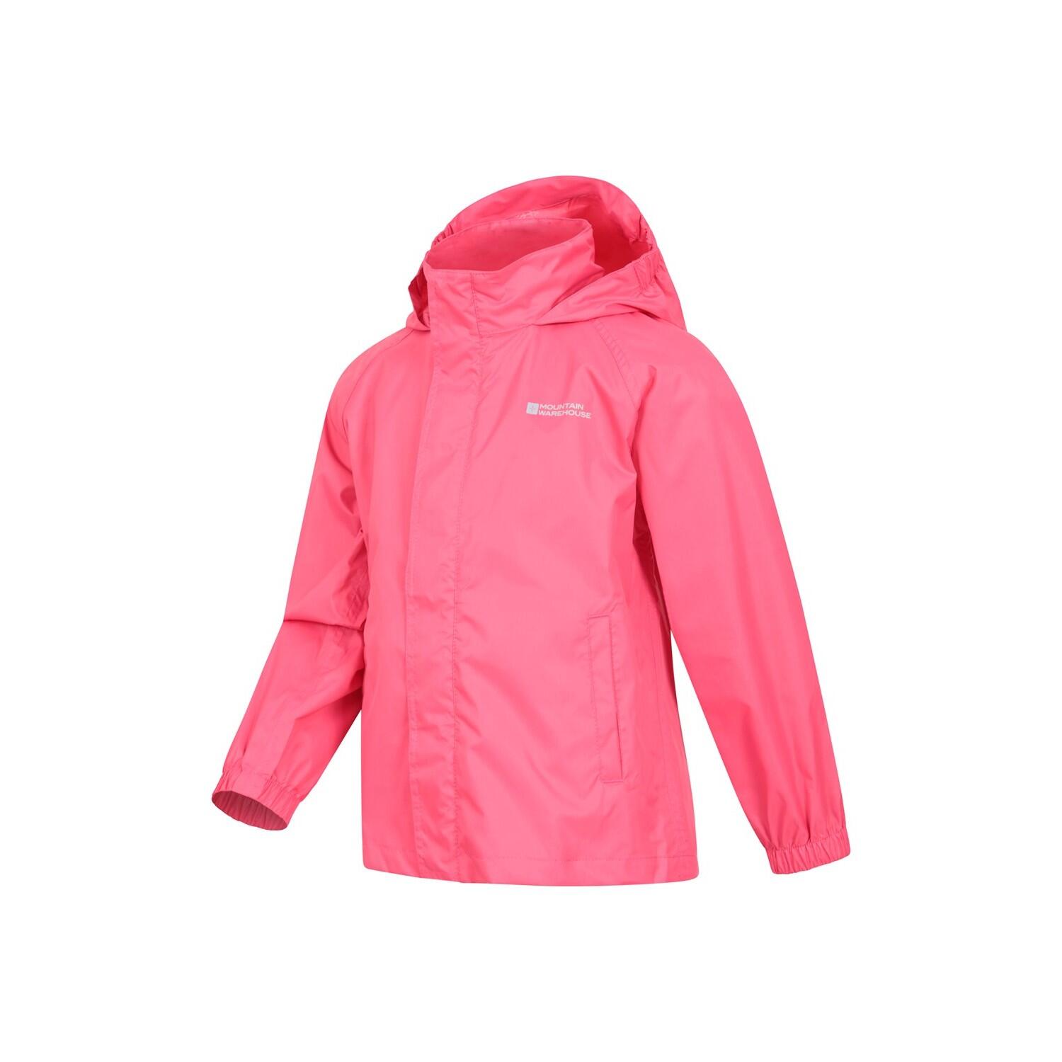 Childrens/Kids Pakka II Waterproof Jacket (Pink) 4/4