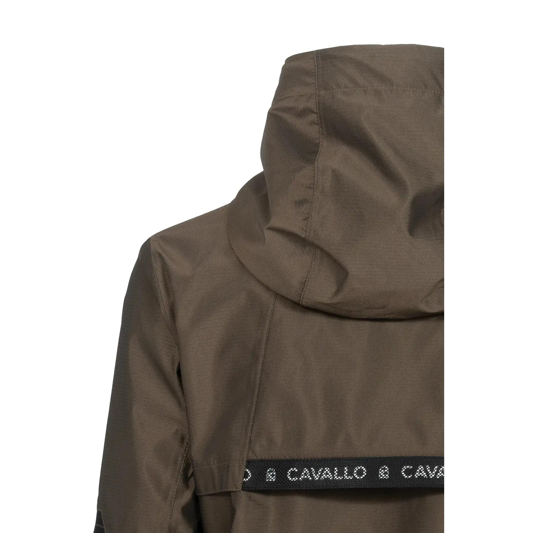 Wasserdichte Reitjacke mit Kapuze, Damen Cavallo Blair 5/5