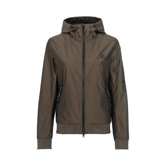 Wasserdichte Reitjacke mit Kapuze, Damen Cavallo Blair