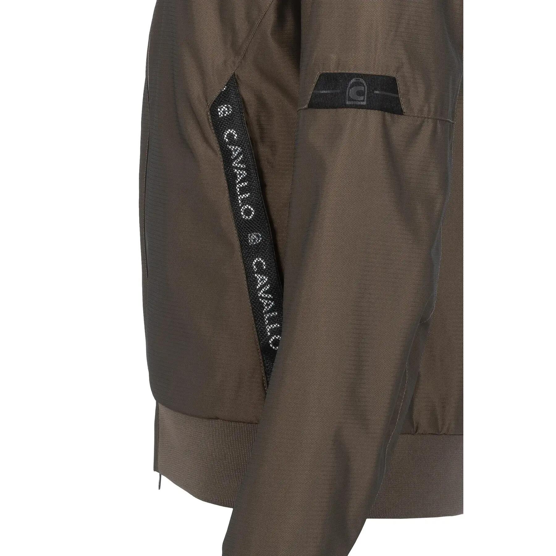 Wasserdichte Reitjacke mit Kapuze, Damen Cavallo Blair 4/5