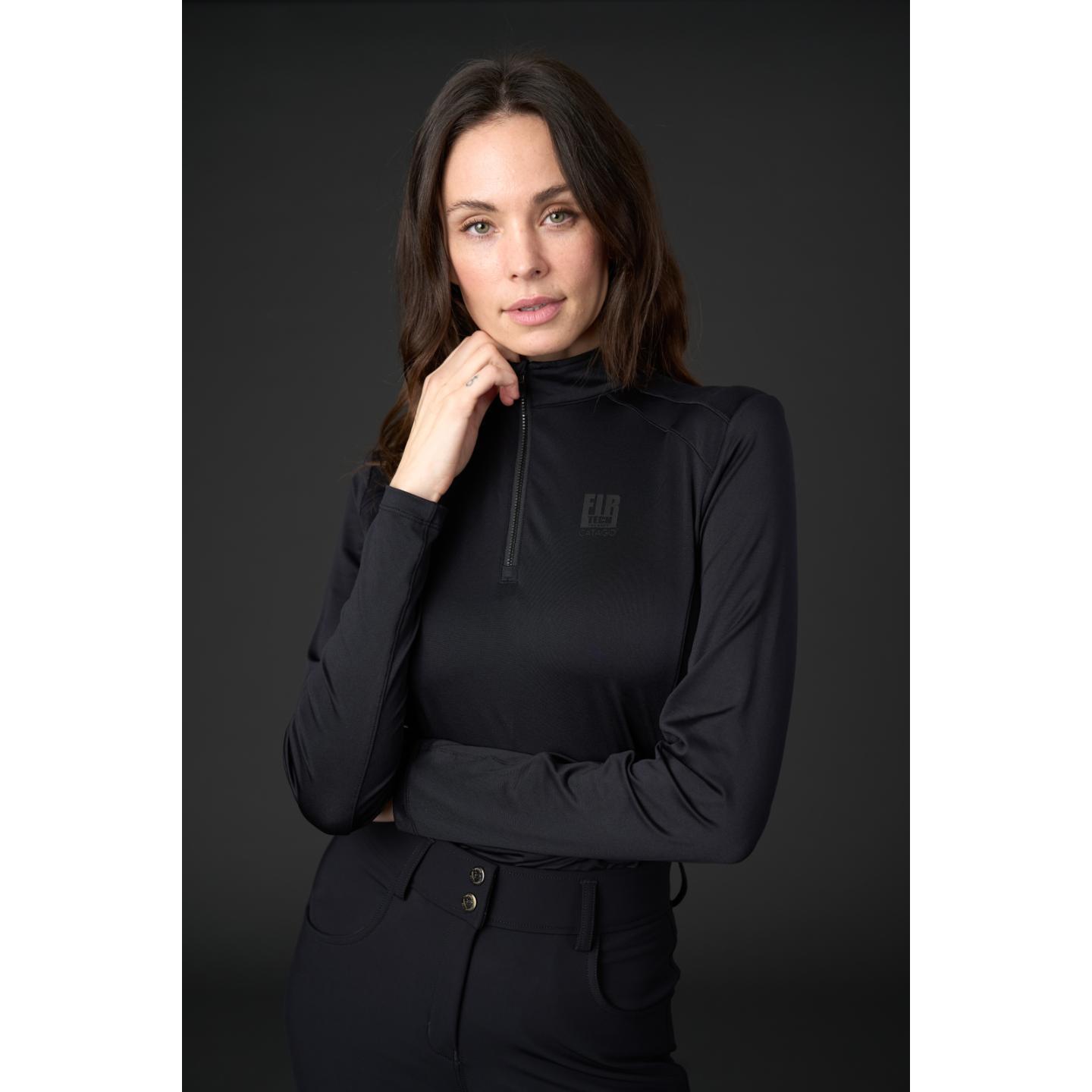 Reittrikot langarm Damen Catago FIR-Tech 2/3