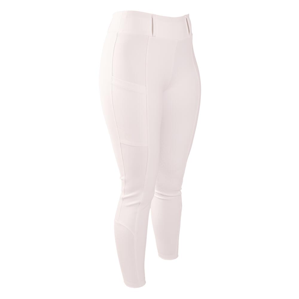 Reitlegging classic knee grip white size 42 - Größe 5/5