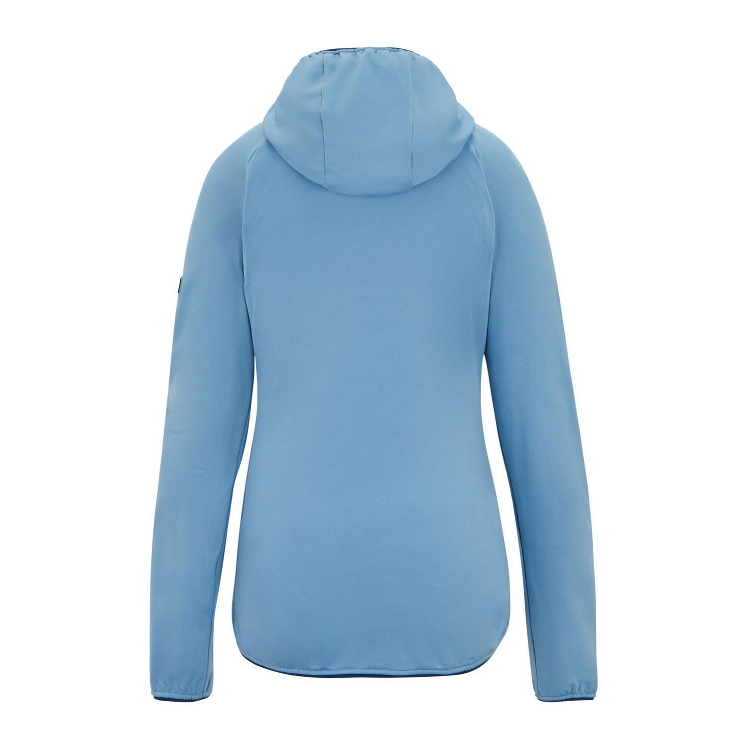 Veste Unie À Capuche Élastiquée KADLEY Femme (Bleu Clair) 2/4
