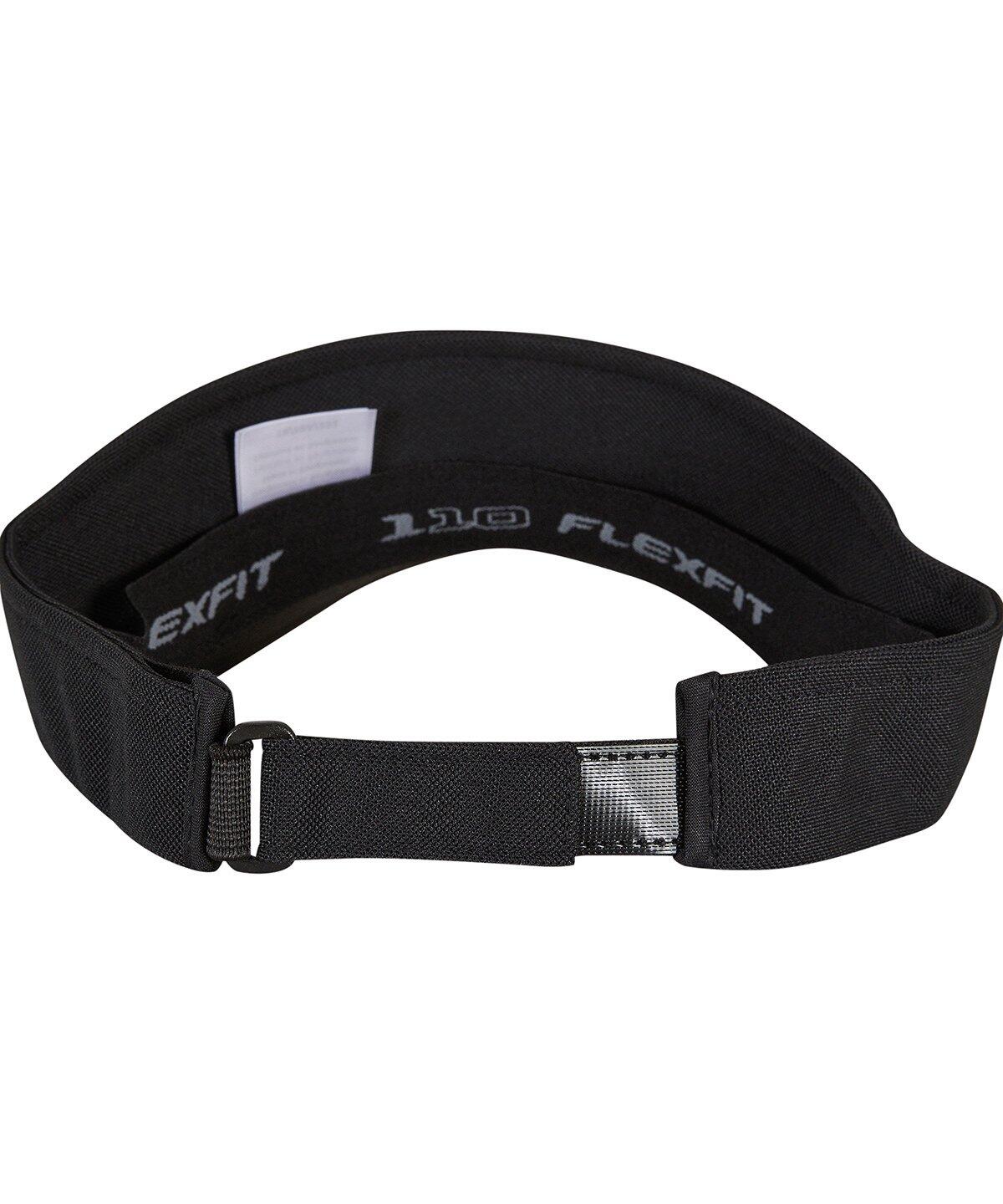 Flexfit 110 Visor Cap Polyester Elastane Blend Adjustable 4/4