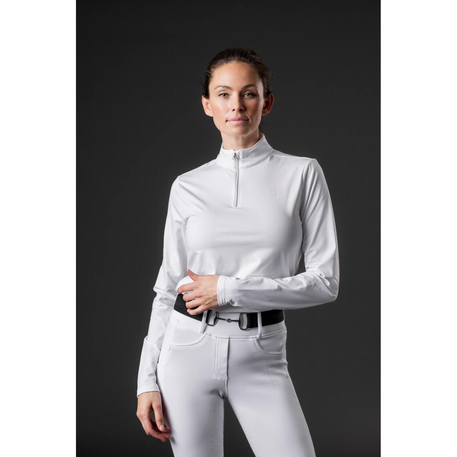 Maillot équitation manches longues fille Equipage Kolyma 3/3