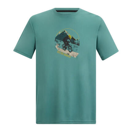 T-shirt Męski Rower Górski Fingal Slogan