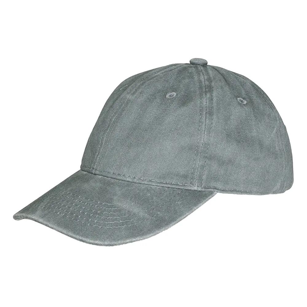 "Core" BaseballMütze, Baumwolle Damen und Herren Grau 2/2