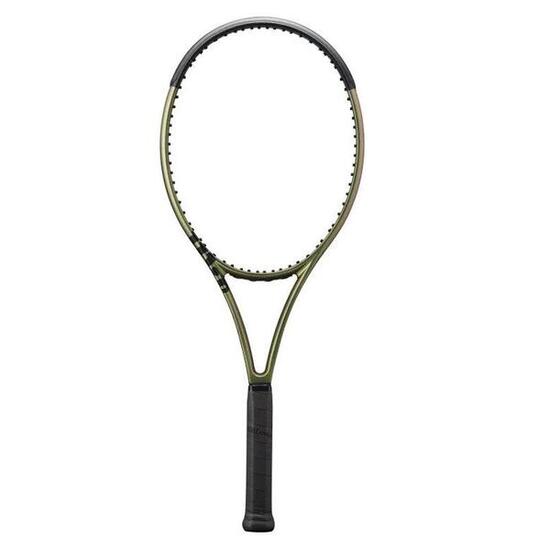 Wilson Blade 100 V8.0 Tennis Schläger für Erwachsene, Khaki