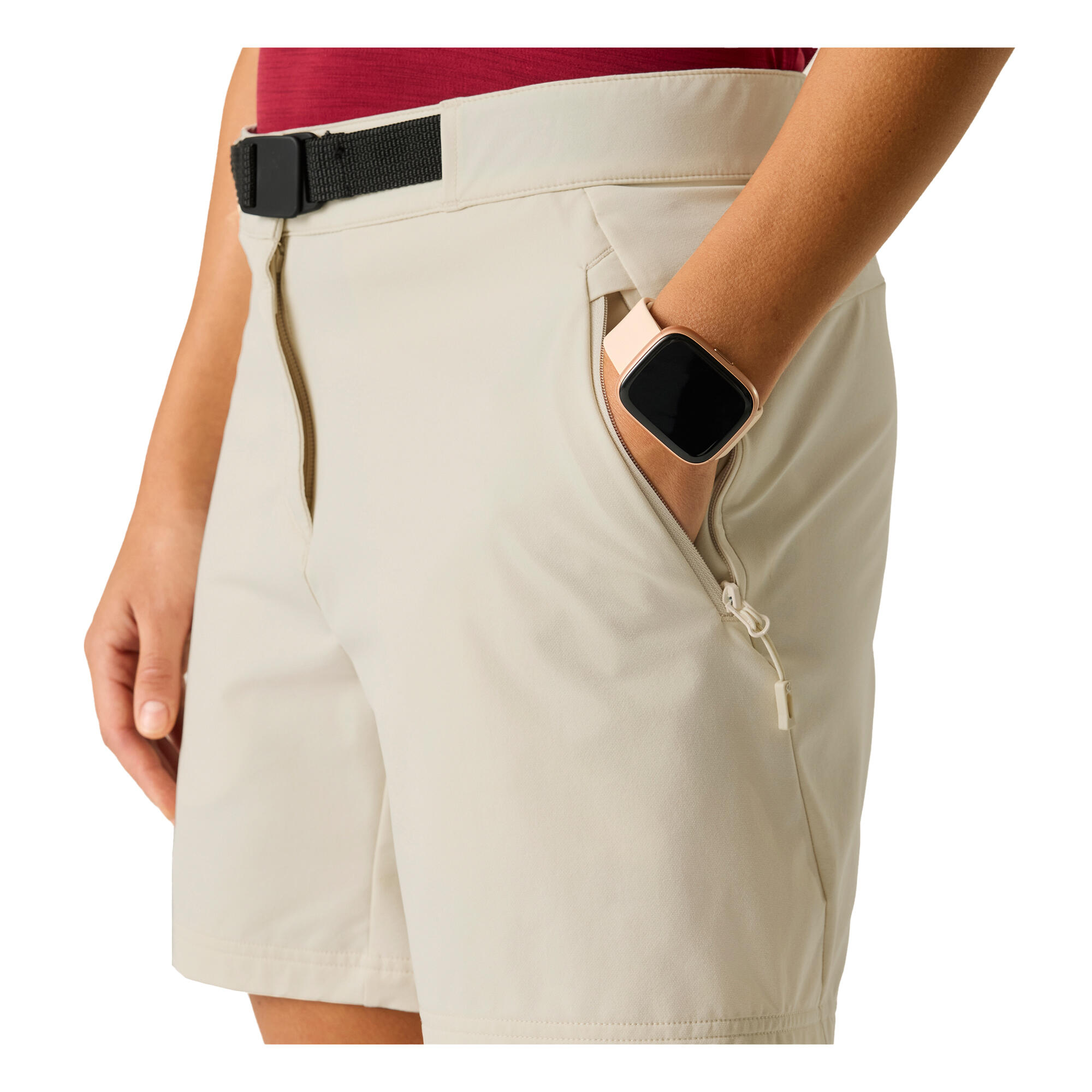 Pantaloncini Trekking Donna Dare 2B Melodic Pro Lll Latte Di Mandorle 4/5