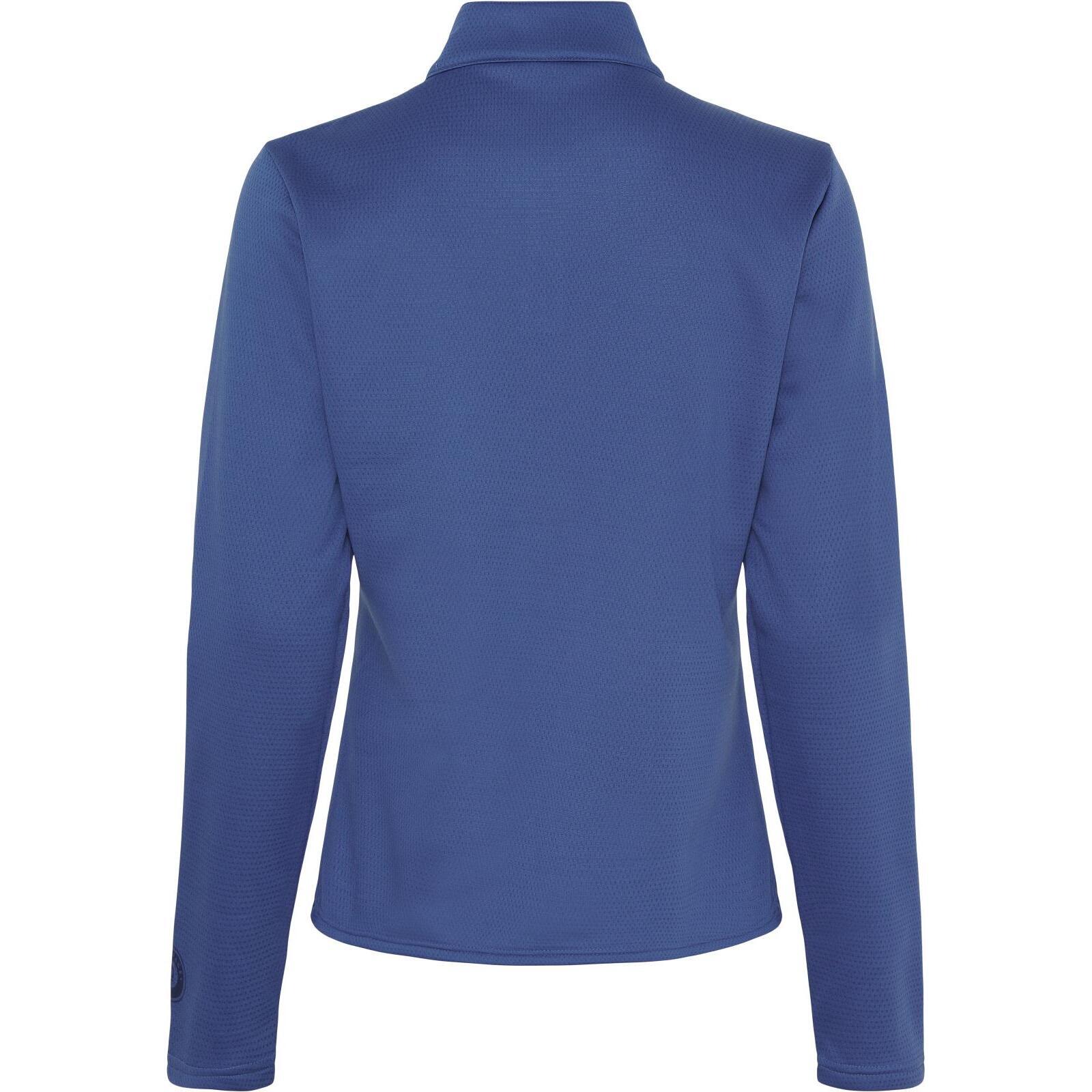 Maillot équitation 1/2 zip femme Equipage Scarlet 2/5